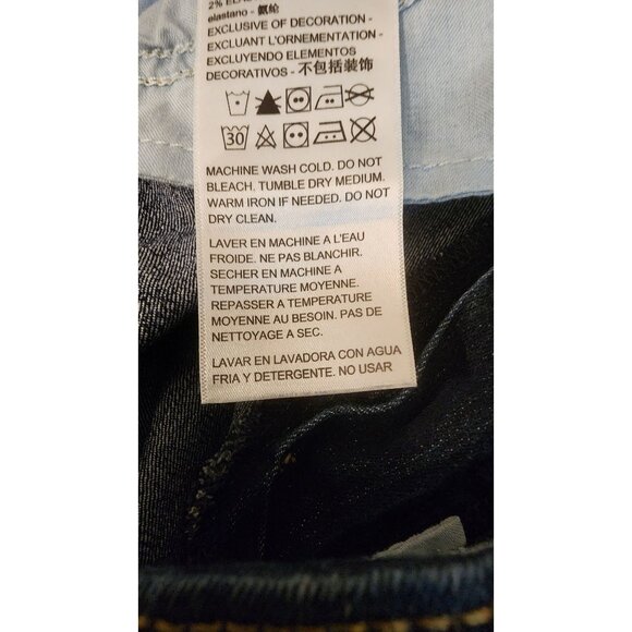 Signature Levi's strauss&co. modern capri denim jeans 16 - Picture 13 of 13